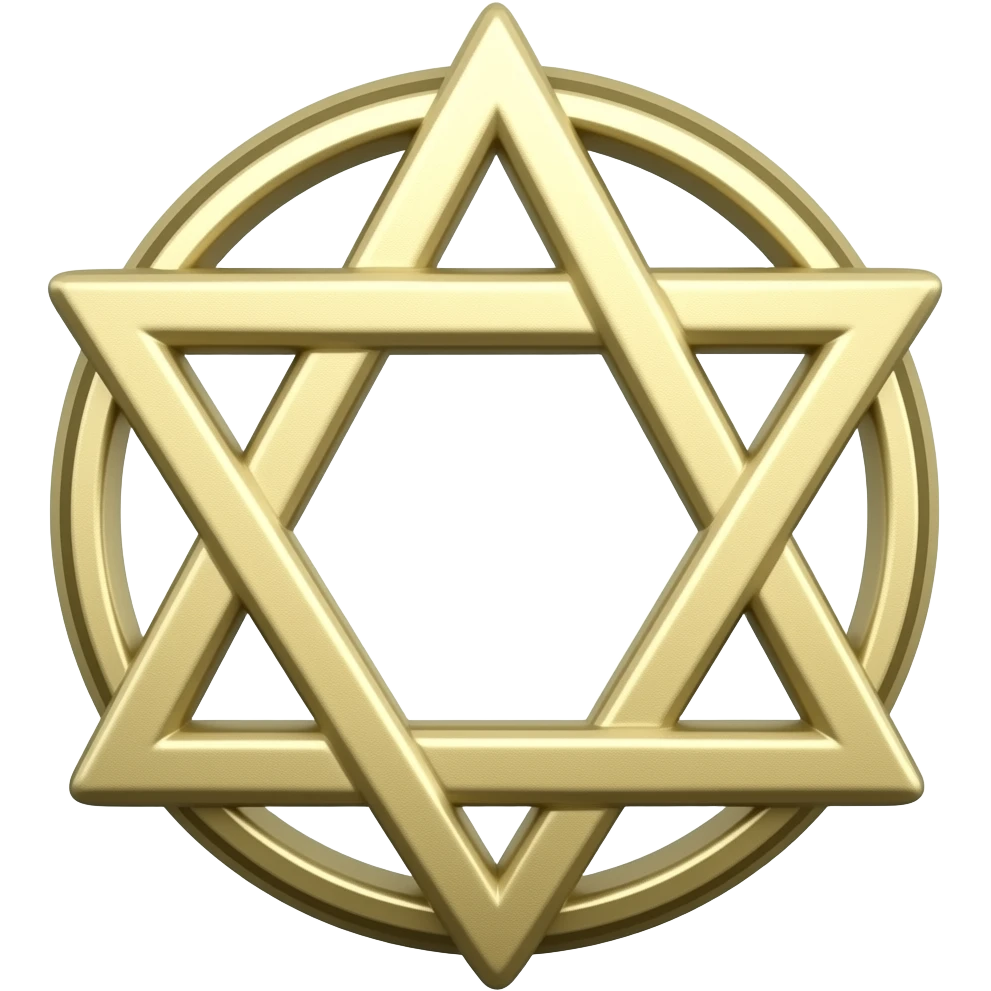 Cbd shaped like the three of life from Kabbalah  emoji