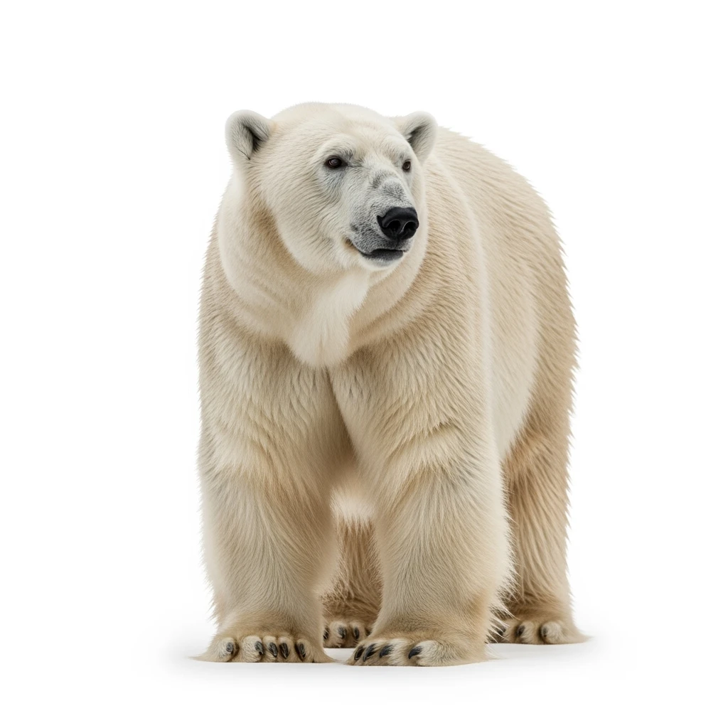 Bear white background emoji