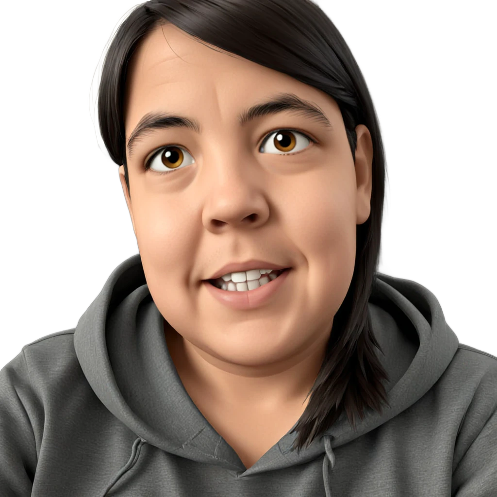 smiling boy in hoodie emoji
