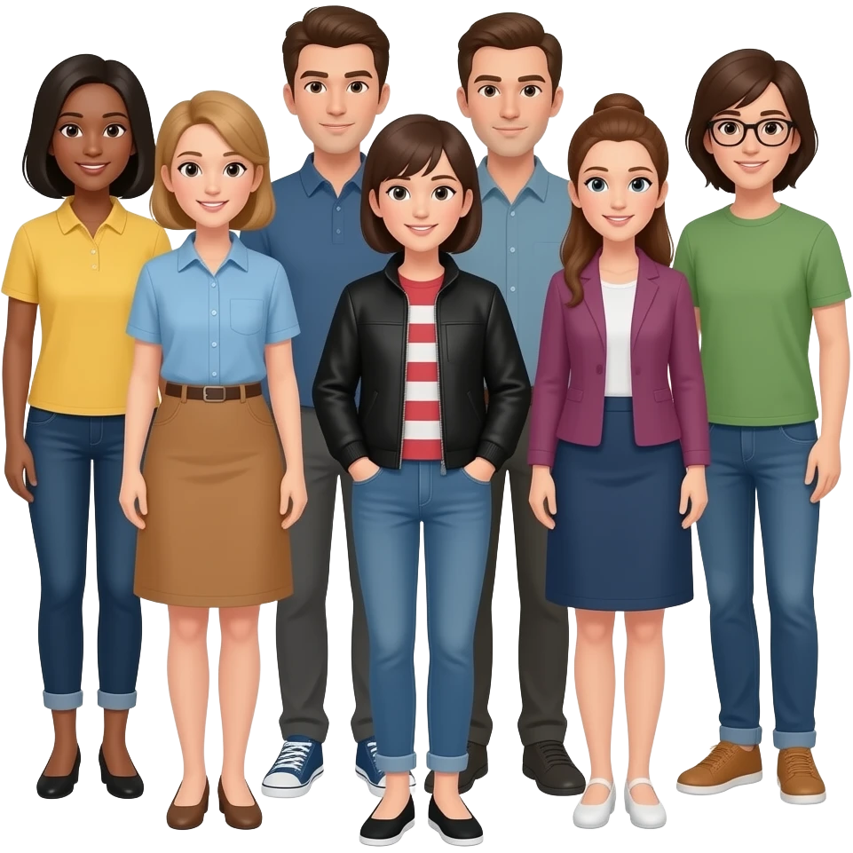 un grupo de personas emoji