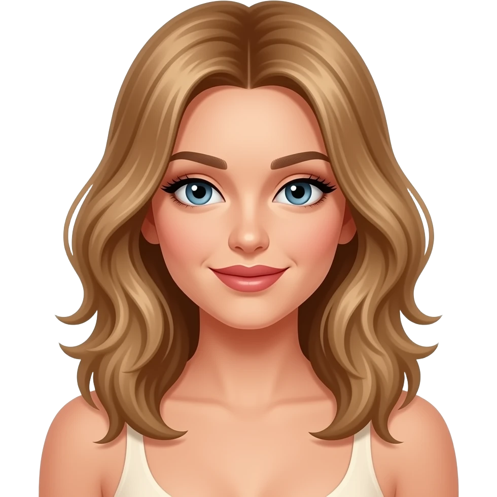 A woman sexy pose emoji