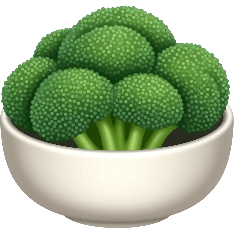 brocoli in bowl emoji
