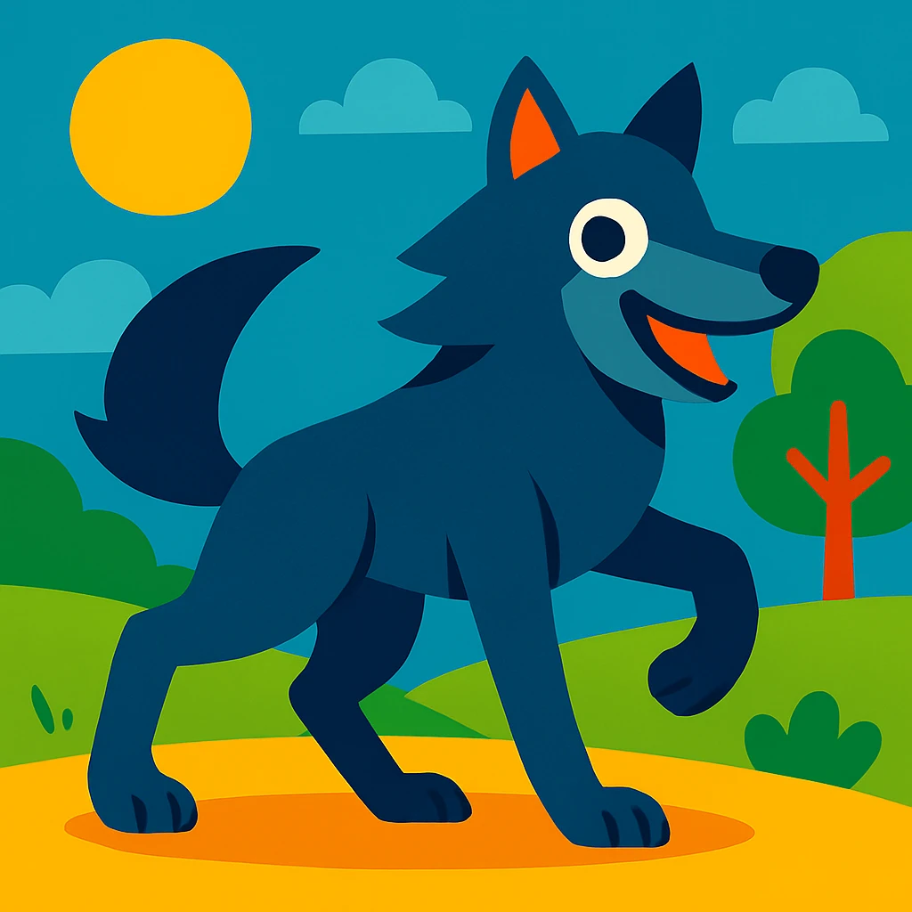 Wolf emoji