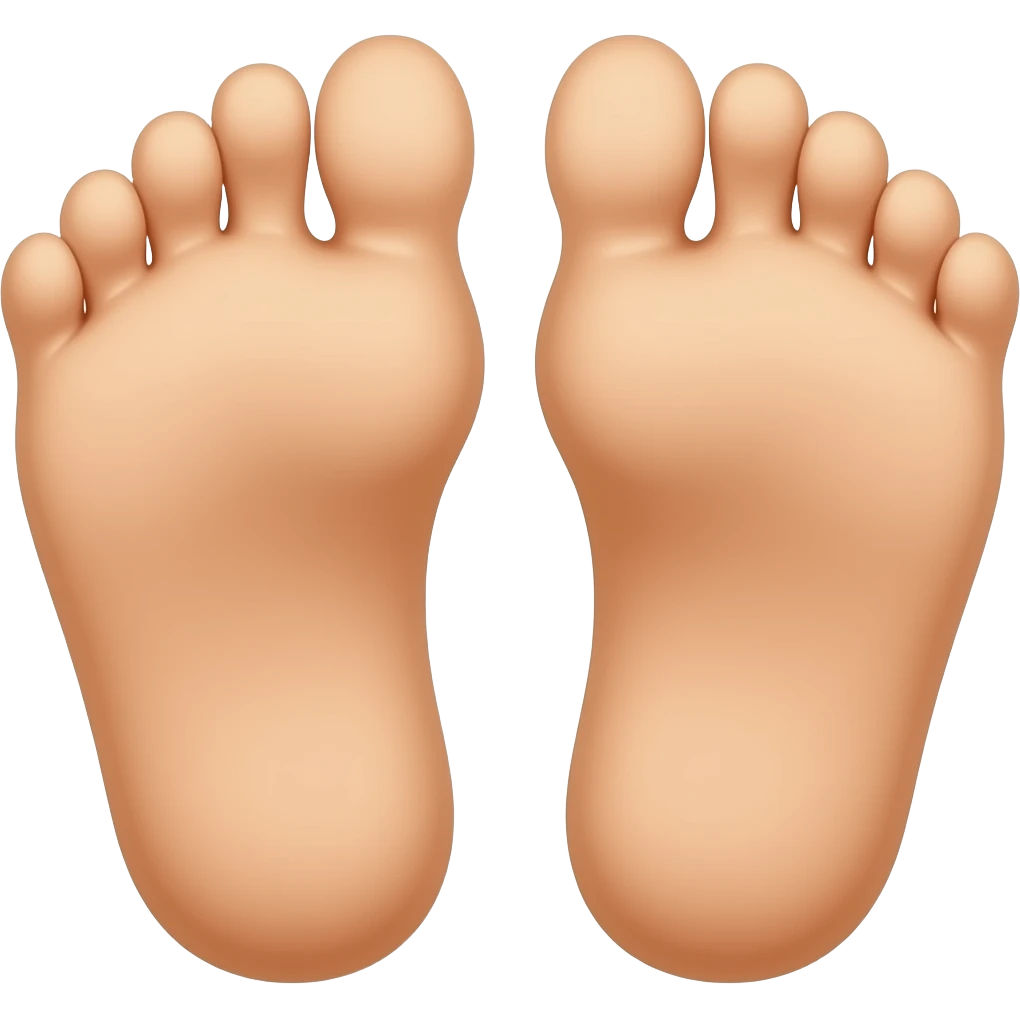 Bare Feet emoji