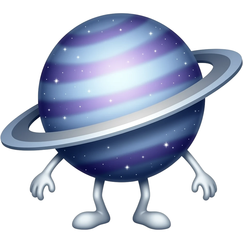 Galaxy that has legs emoji