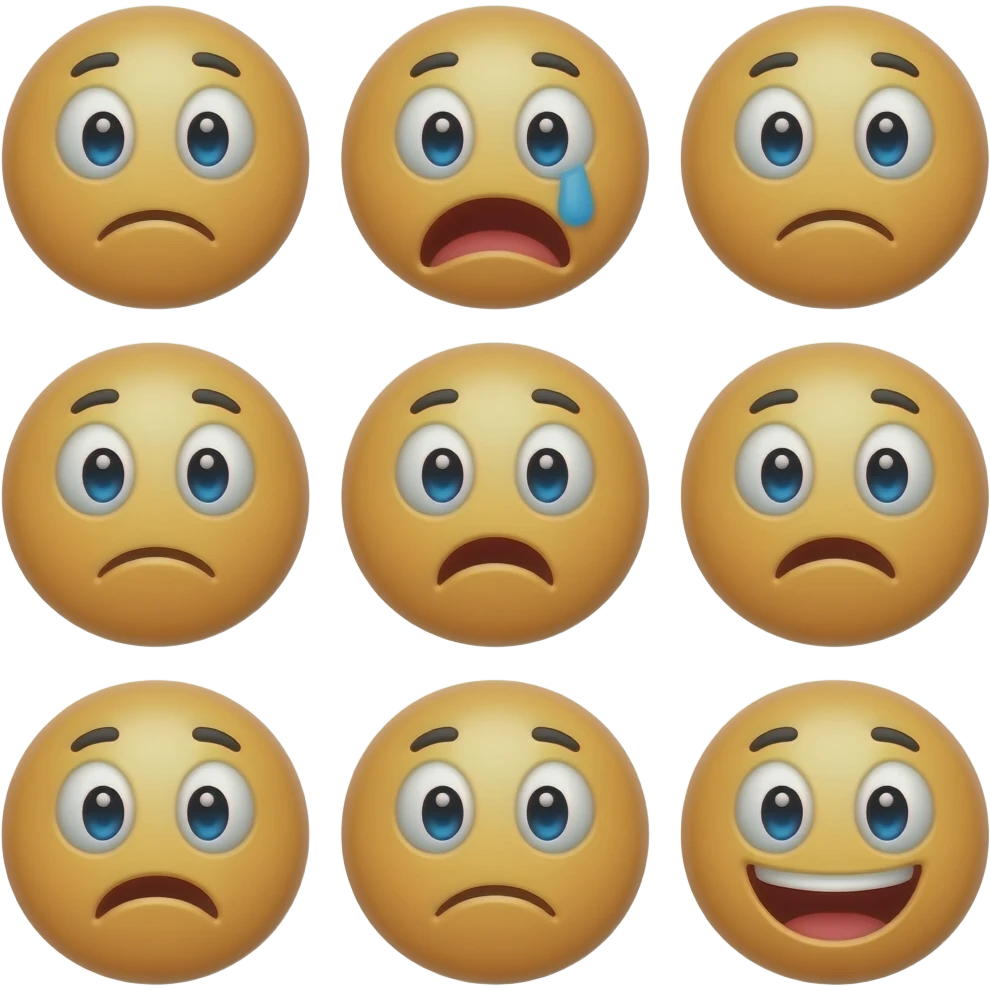 All the dumb like emoji's combined emoji