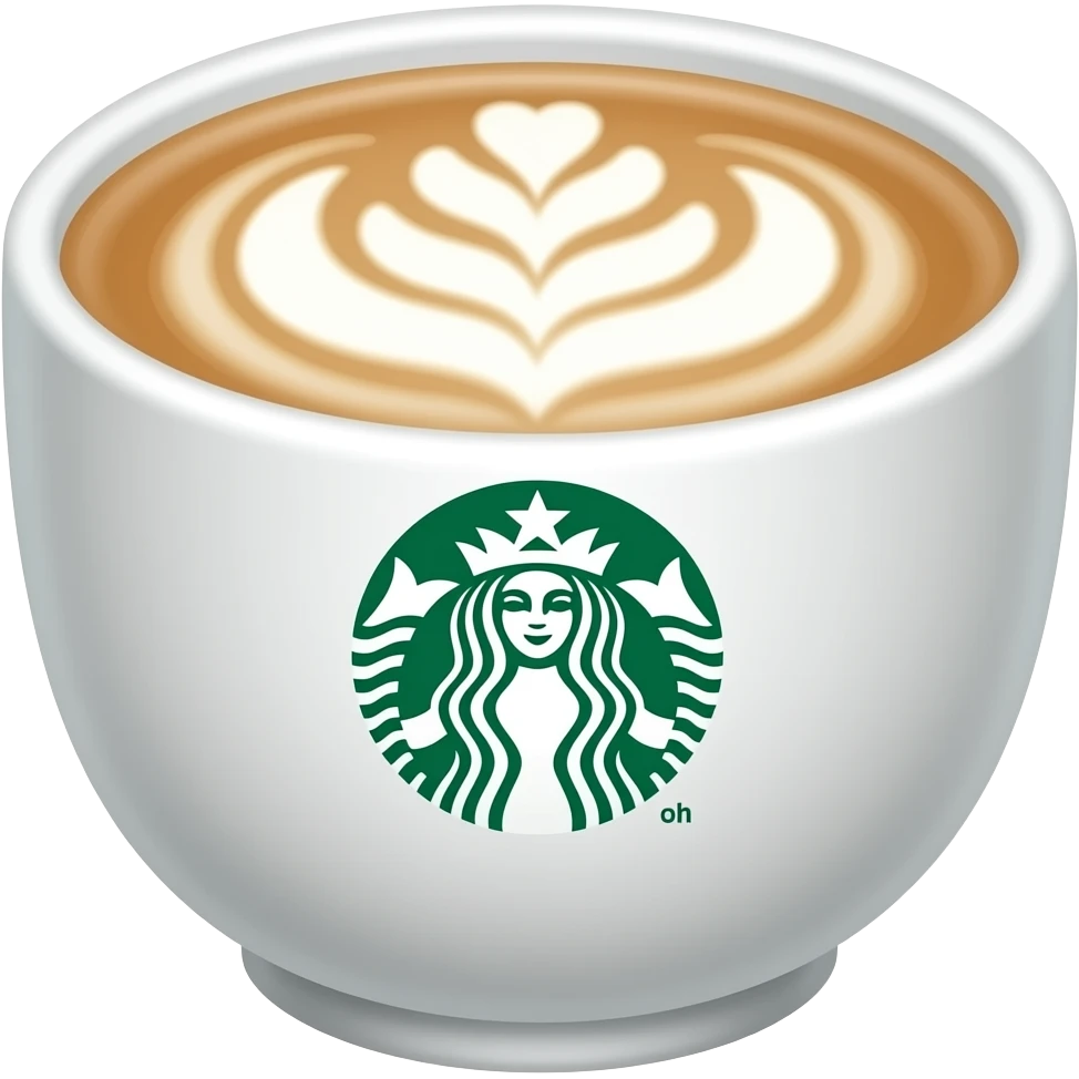 Starbucks drink emoji