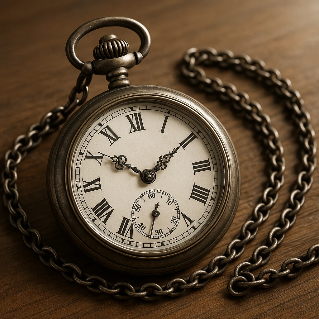realistic pocket watch emoji