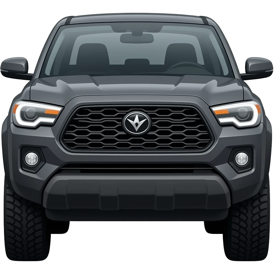 2026 black Tacoma sport emoji