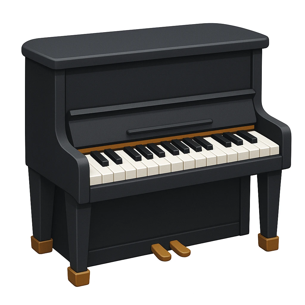 Emoji piano emoji