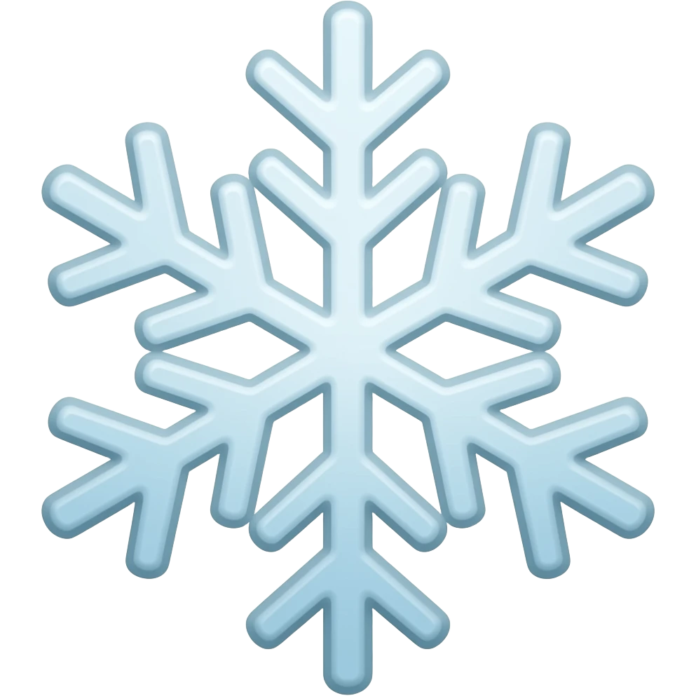 snowflake emoji