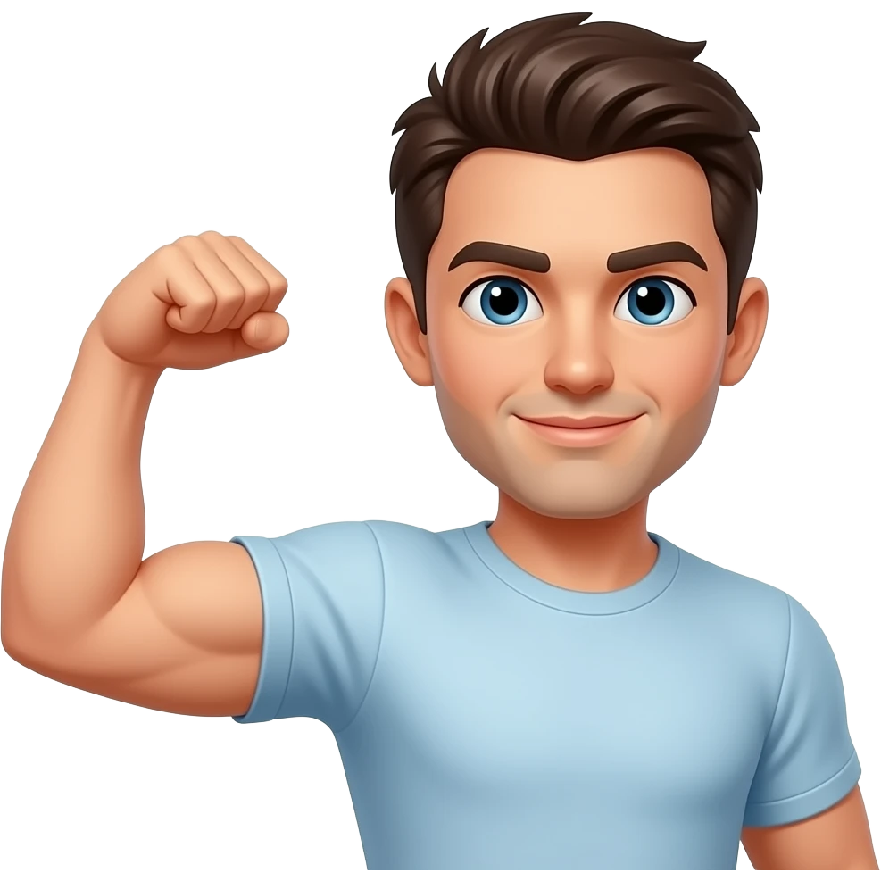 💪this but inverted like to the other side emoji