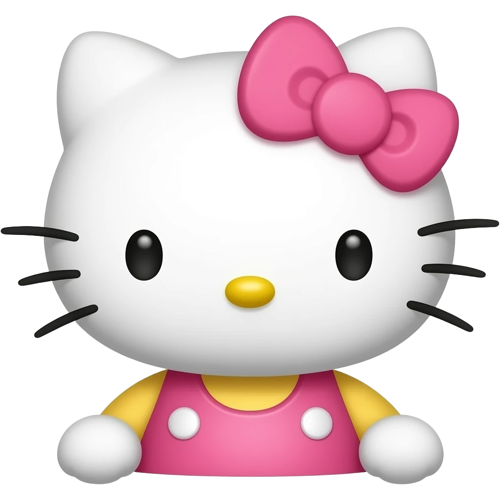 Hello kitty emoji