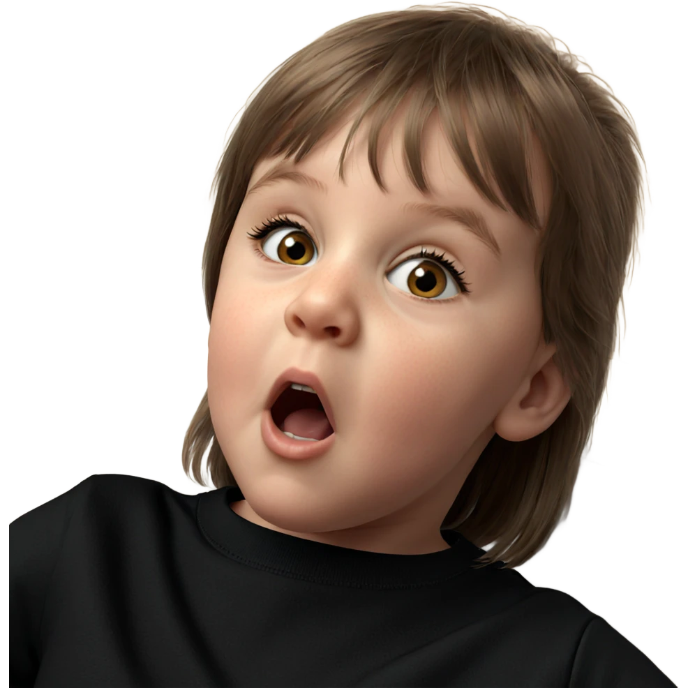 realistic portrait of girl emoji