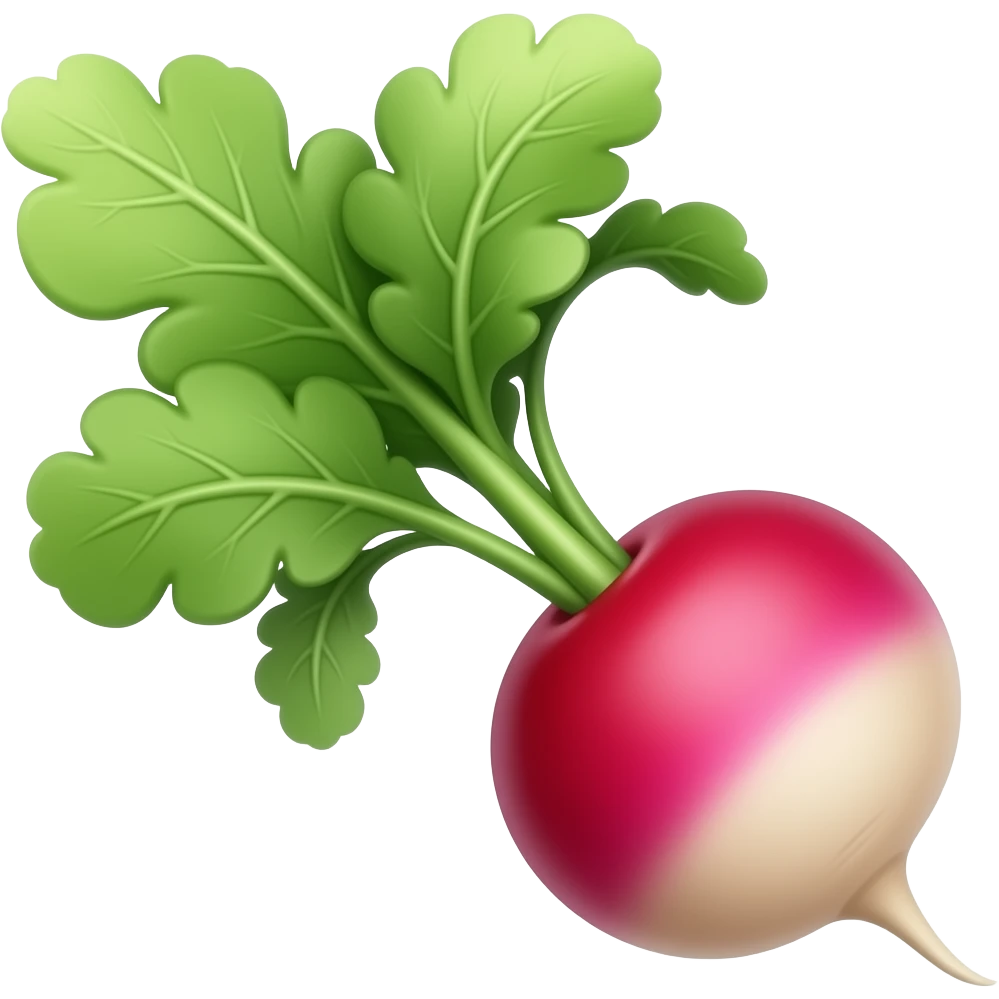 radish emoji