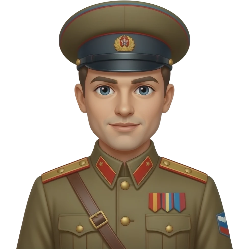 Soviet soldier of the Second World War emoji