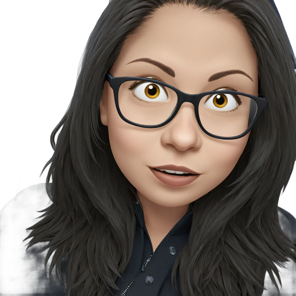 girl in car interior emoji