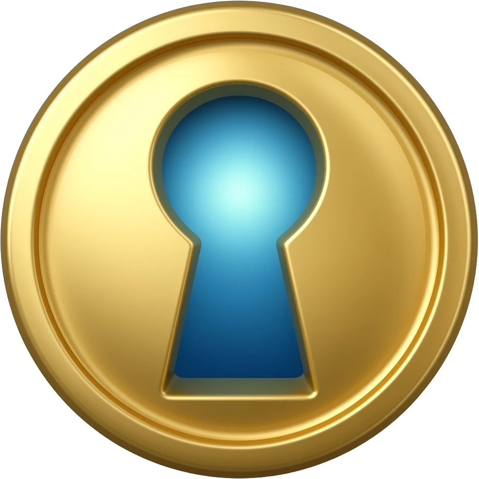 magic keyhole emoji