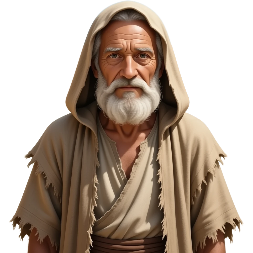 A poor old person from biblical times emoji