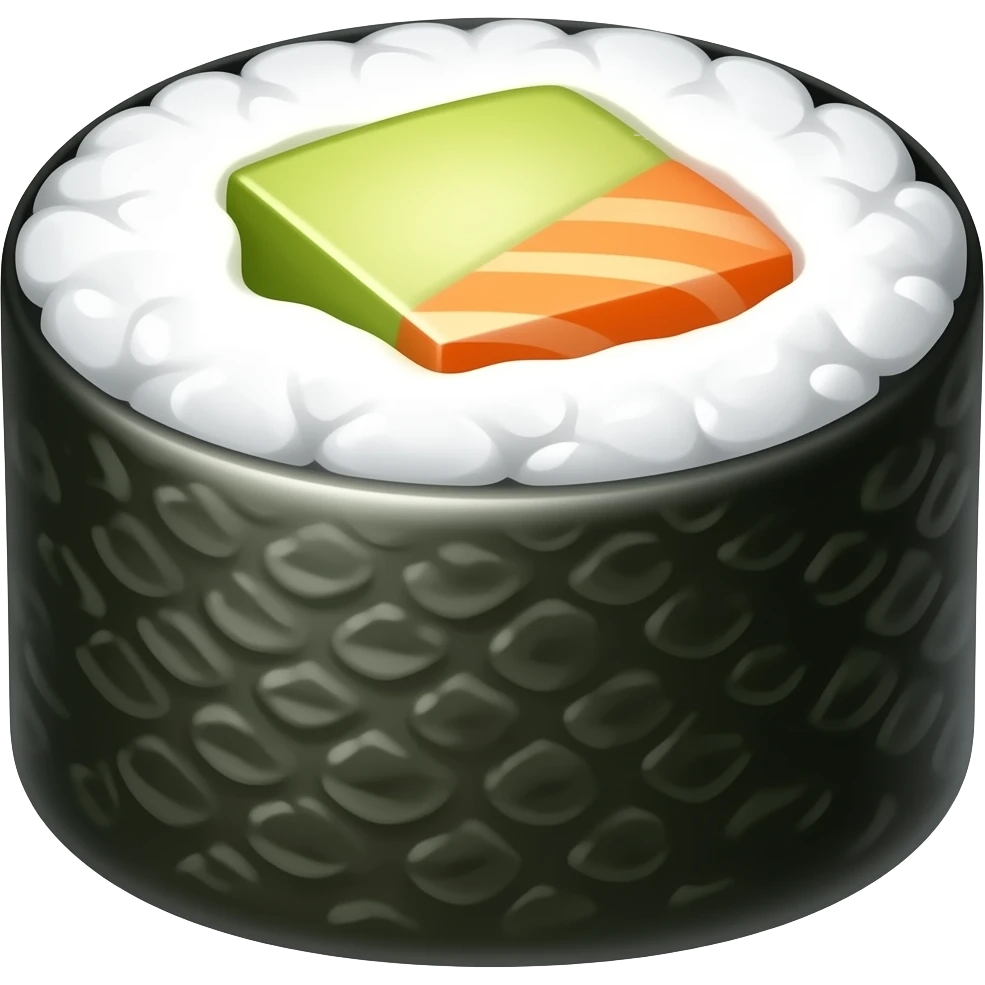 sushi roll emoji