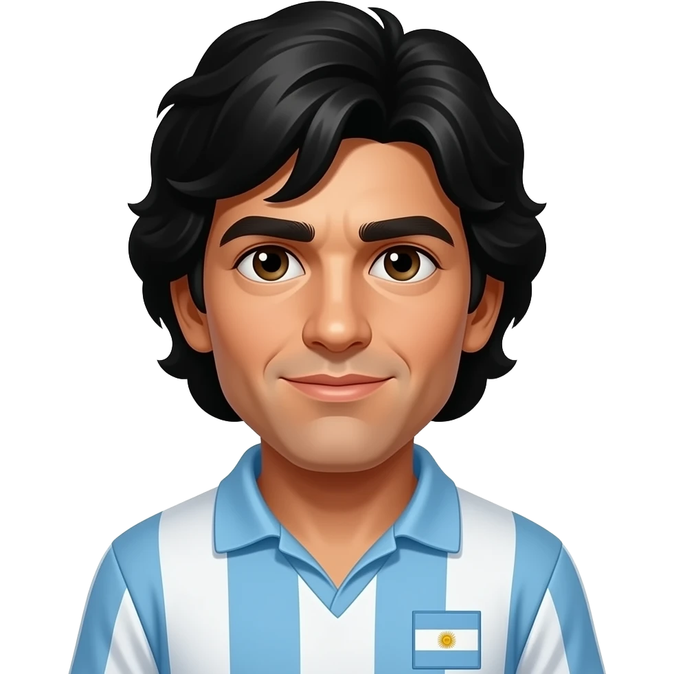 Maradona in Argentina emoji