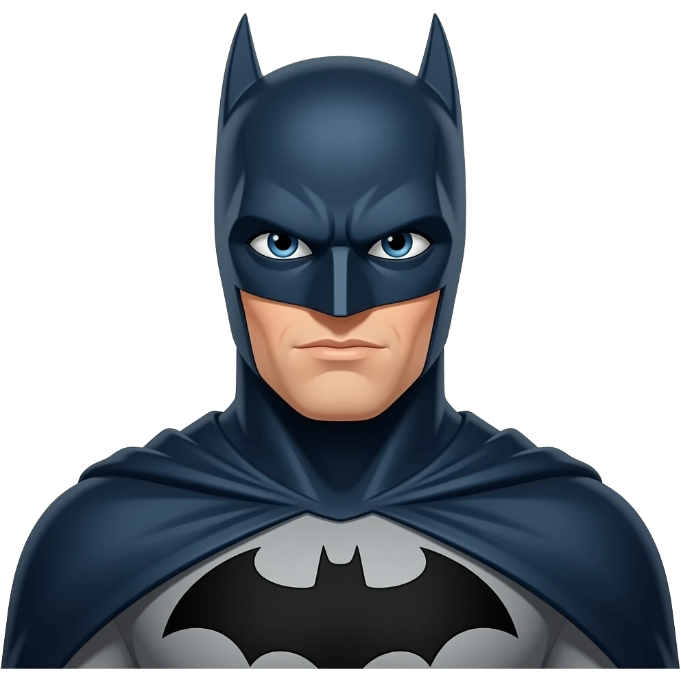 Batman from Heroes and Villains emoji