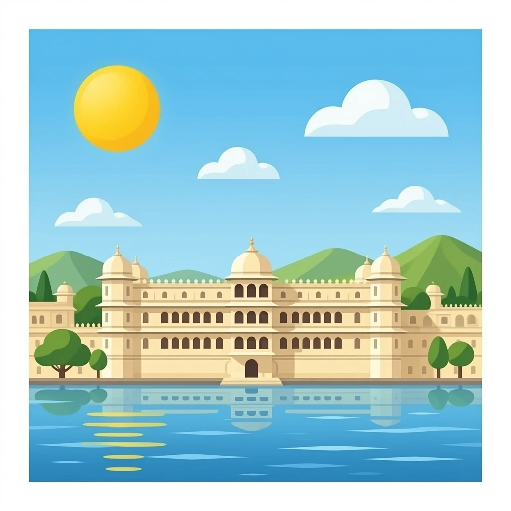 UDAIPUR in text emoji