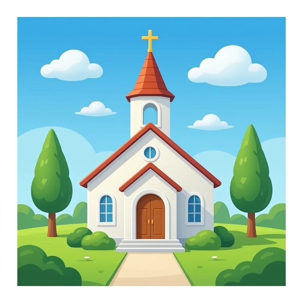 christian temple emoji