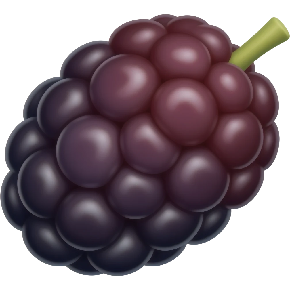 Mulberry emoji