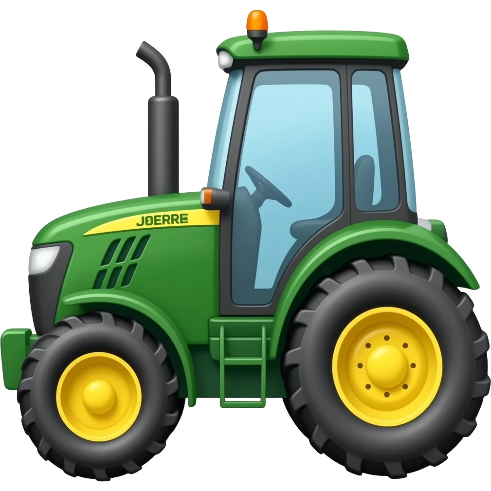 John Deere tractor emoji emoji