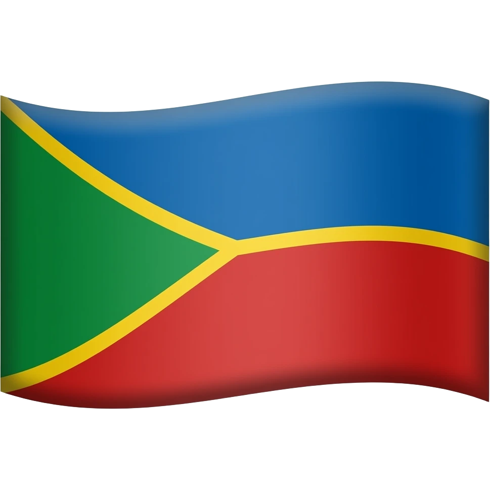 Drapeau gitan gens du voyage roms bleu vert et rouge emoji