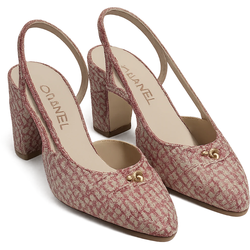 
Chanel tweed shoes, remove background emoji