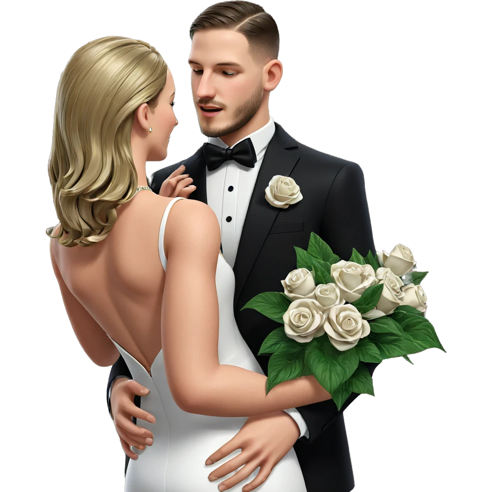 couple in formal attire emoji