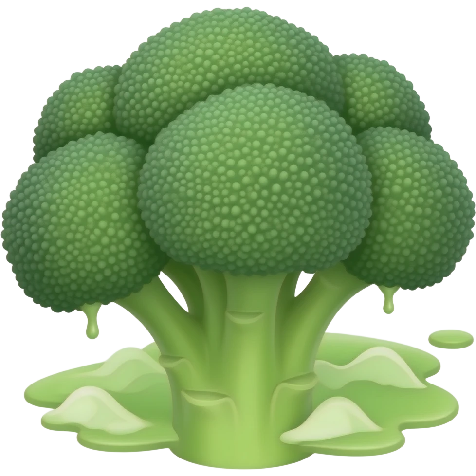 helado de brocoli emoji