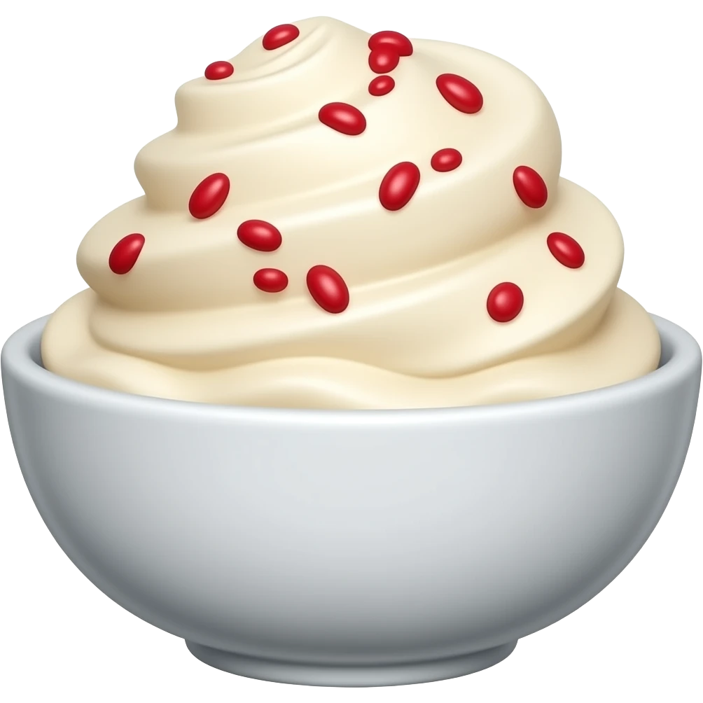 ice cream in a bowl emoji