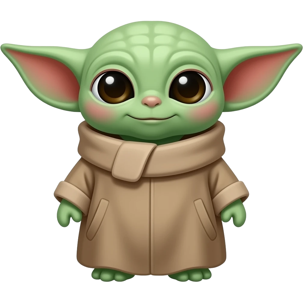 GROGU as a movie director emoji