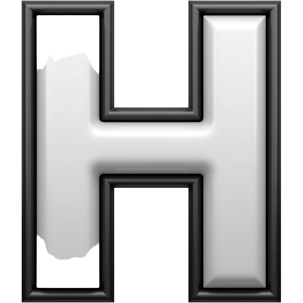 chữ ACH có viền đen emoji