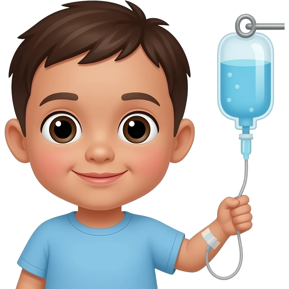 Intravenous Fluids in Paediatric patient emoji