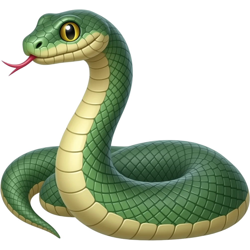 Slyyherin snake emoji