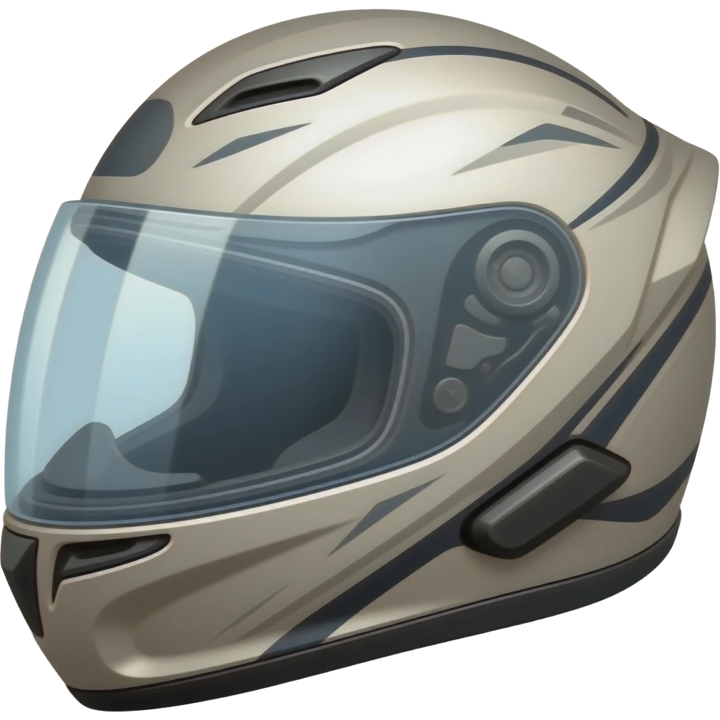 Casco de moto emoji