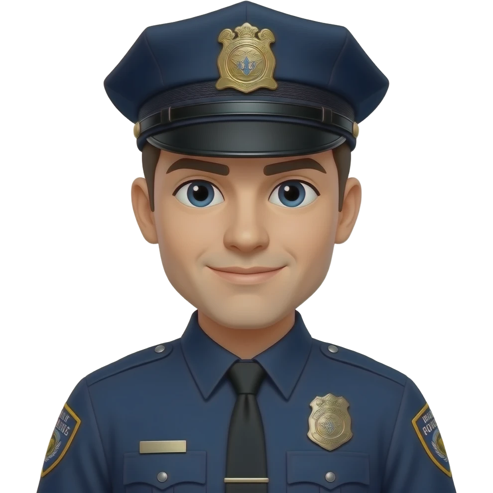 Policeman emoji