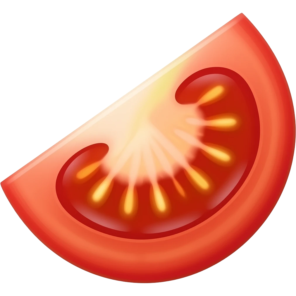 Tomato wedges emoji
