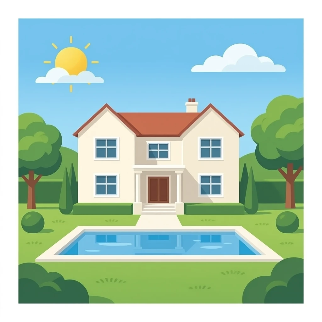 minimalista mansion emoji