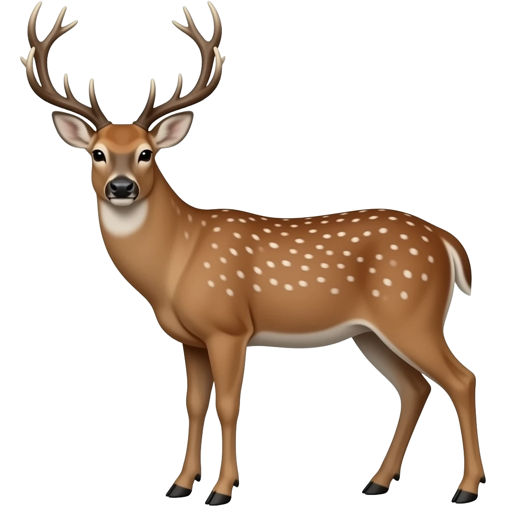 Stag deer emoji