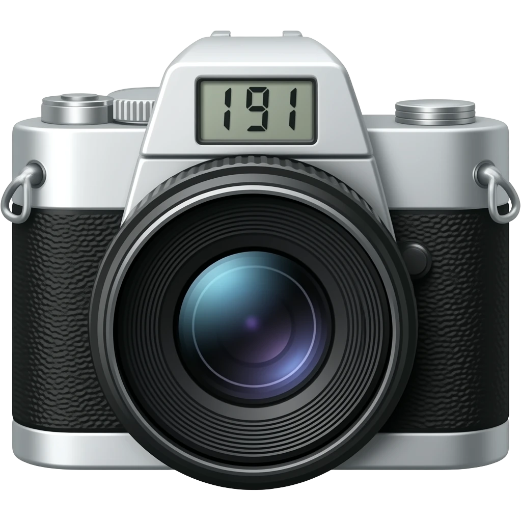 camera old  with screen emoji