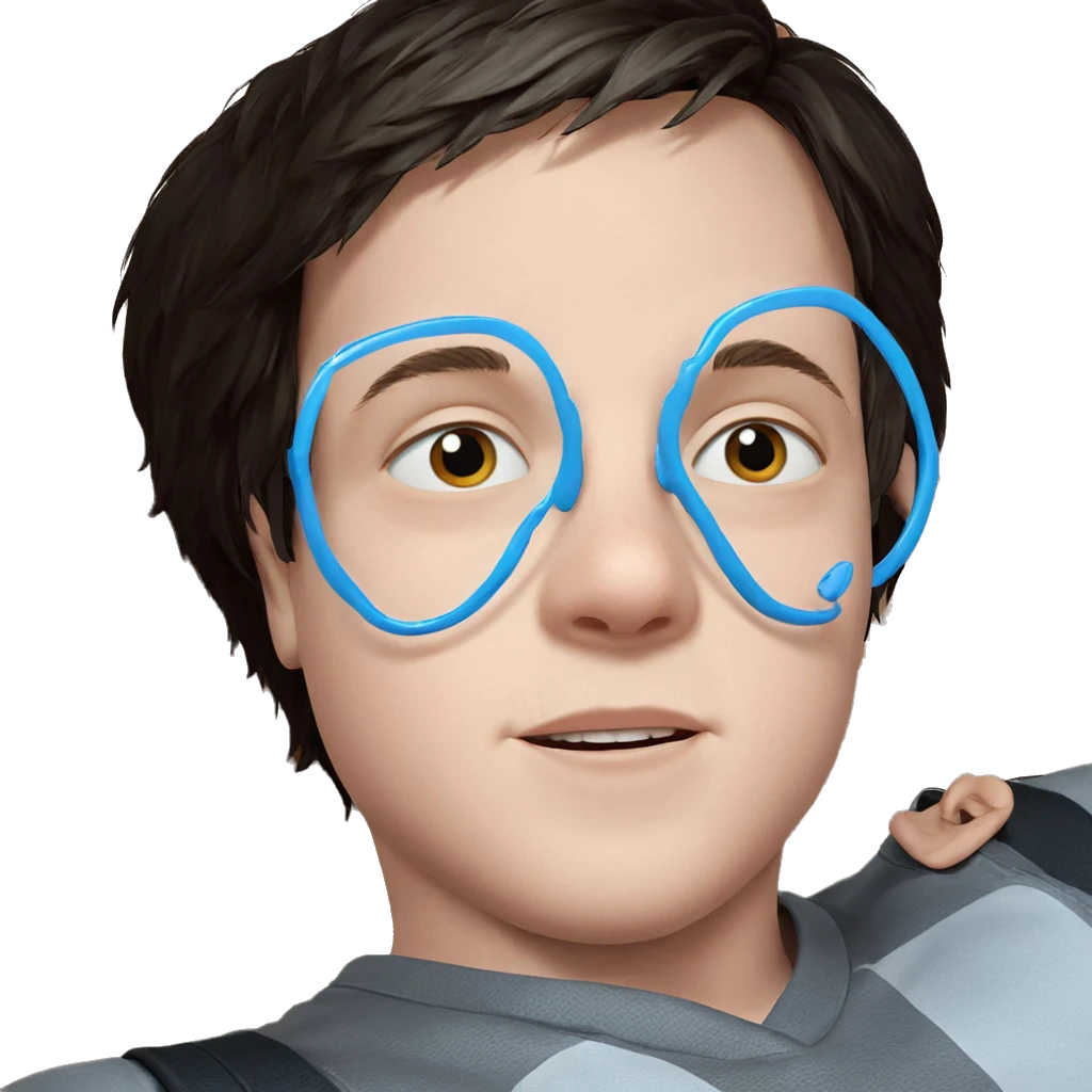 realistic portrait of boy emoji