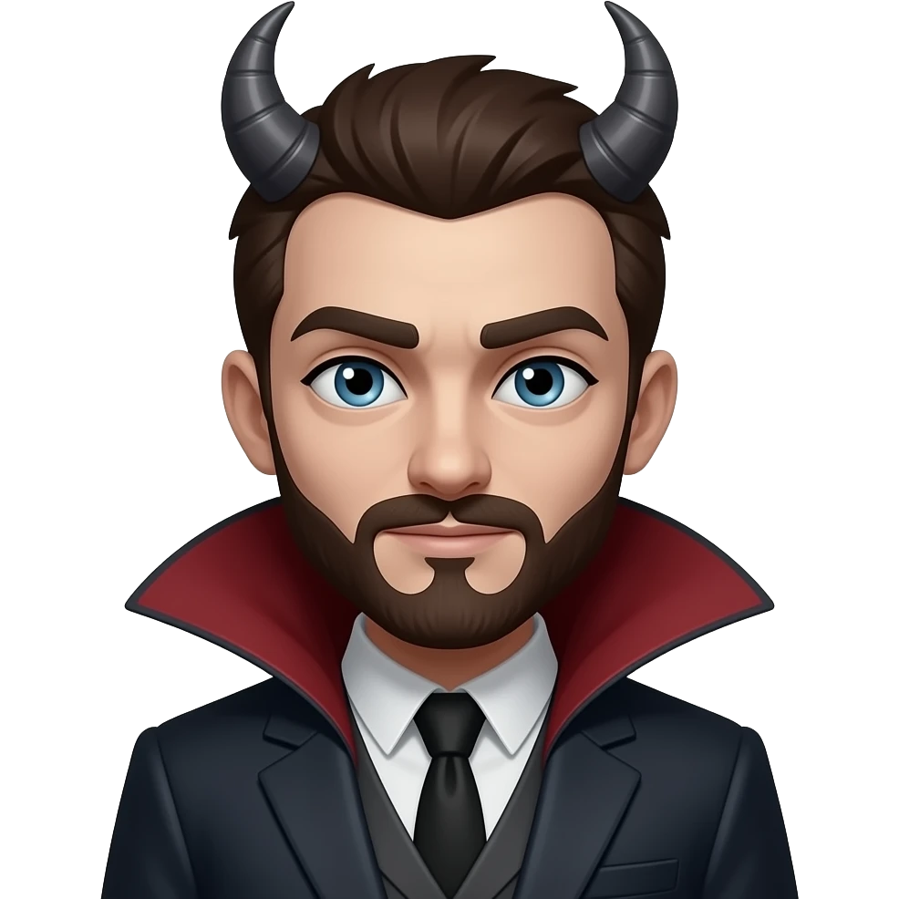 créer alastor le démon de la radio de hazbin hotel emoji