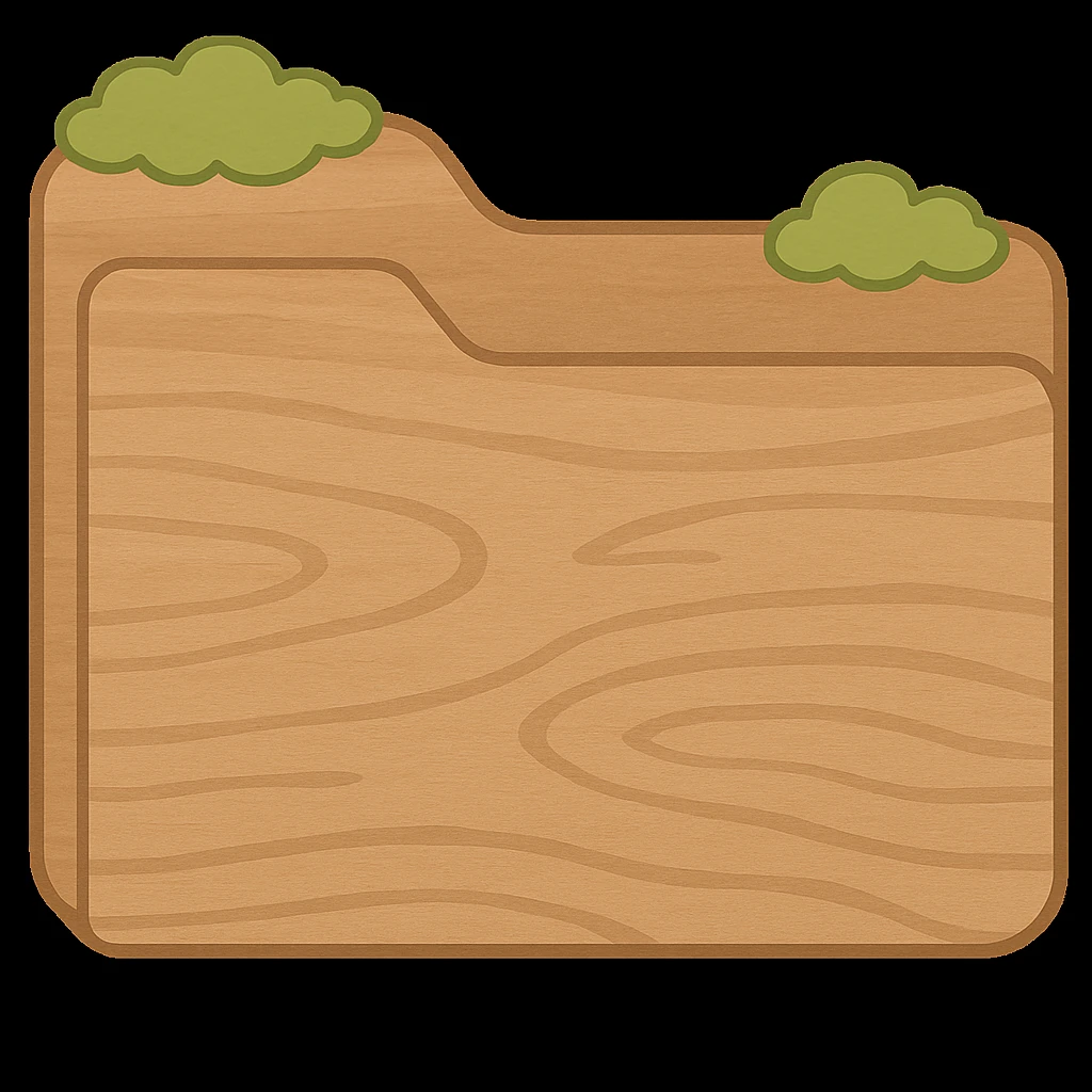 Render this folder. Remove the plants. KEEP THE STYLE INTACT. Render it as if it were open. REMOVE THE white frills, but the plants at the very top can stay. emoji