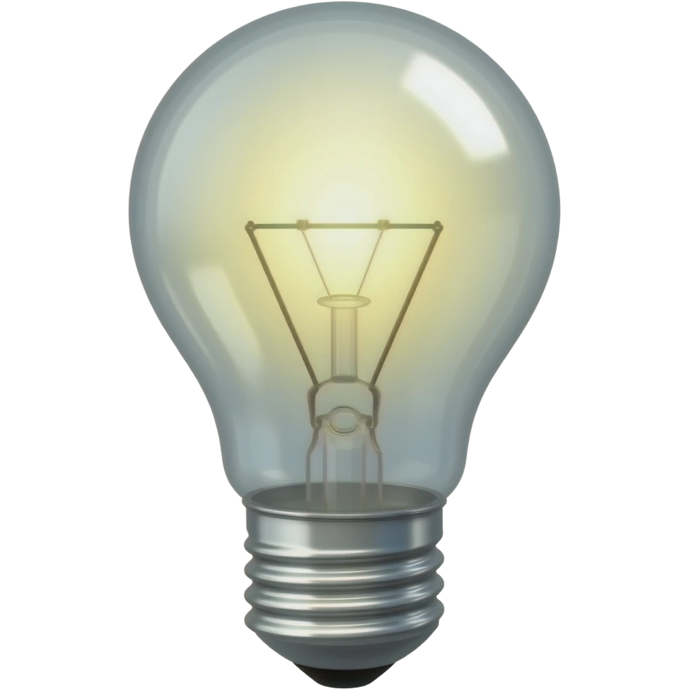 light bulb emoji