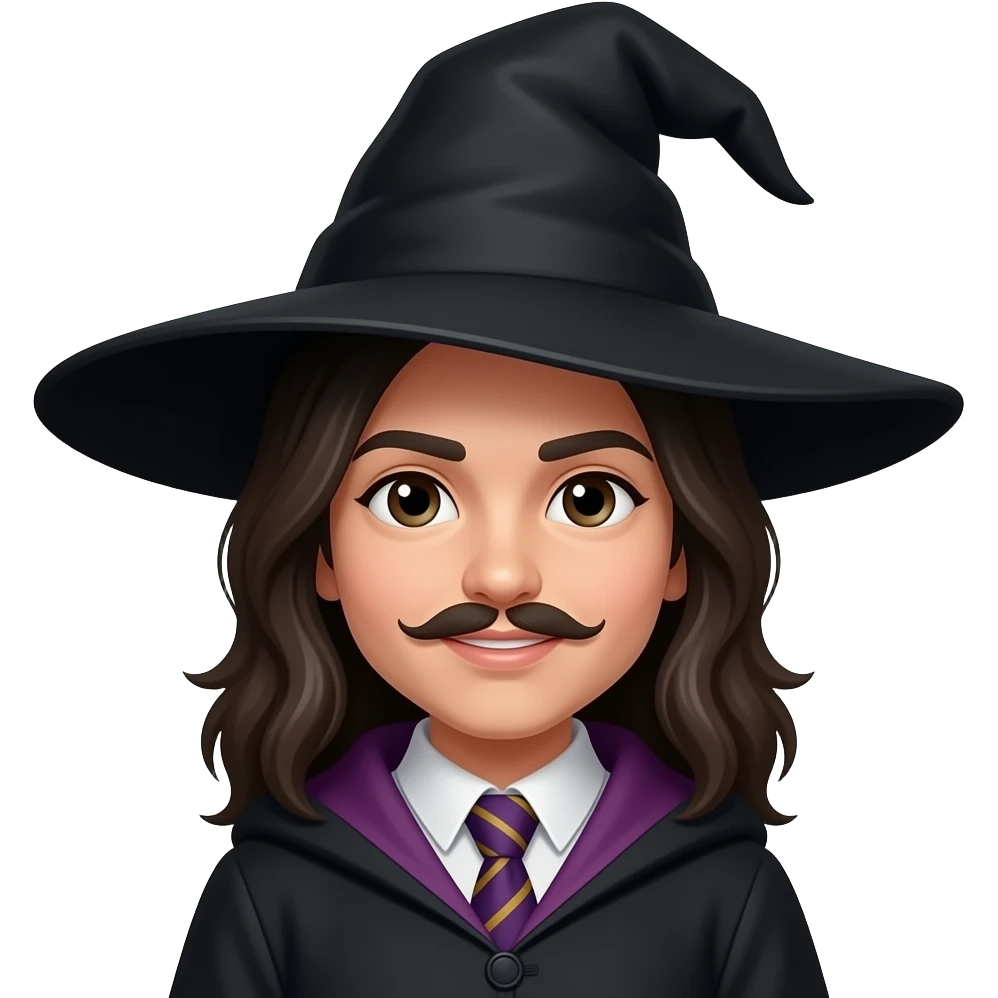 A dark wizard emoji